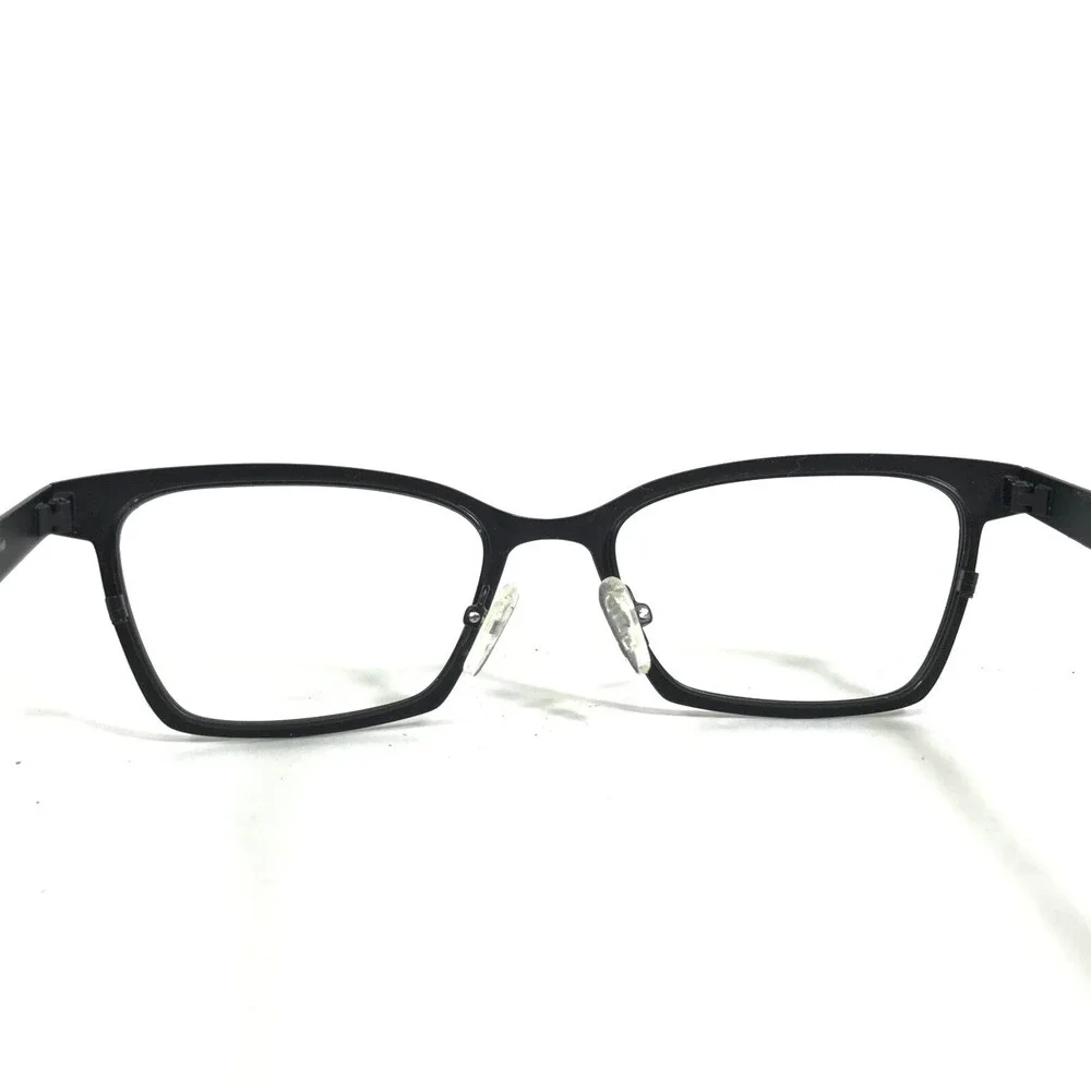 OGI Eyeglasses Frames 4306/1754 Black Red Square Full Rim 51-20-145